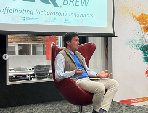 Chamber Chair Manasseh Durkin at IQ Brew