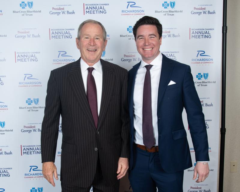 Meet President Bush at the Richardson Chamber of Commerce